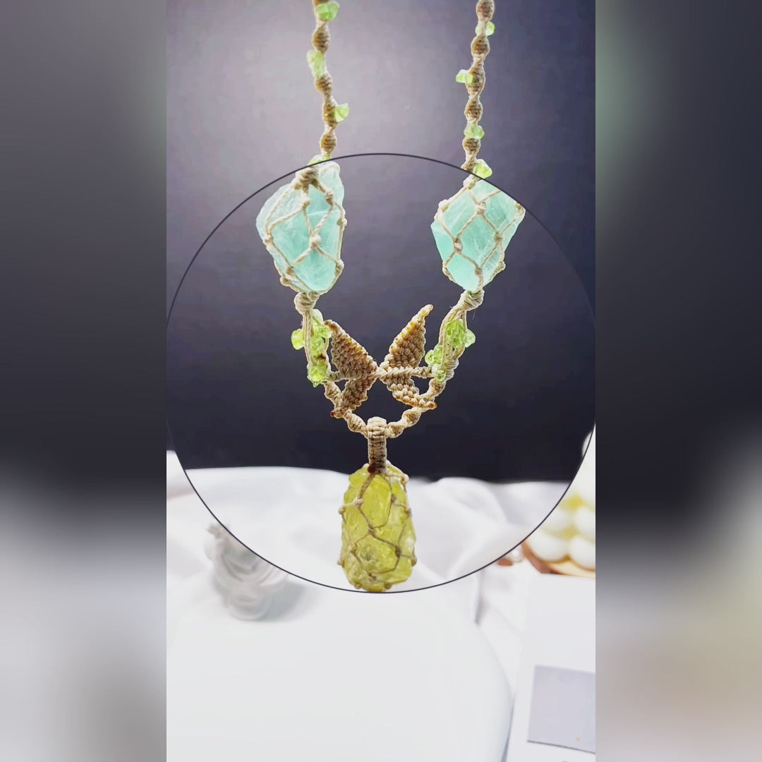 Golden Fortune · Forsythia Necklace I